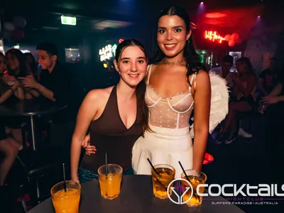 A professional photo of guests enjoying themselves at Cocktails Nightclub from our gallery.