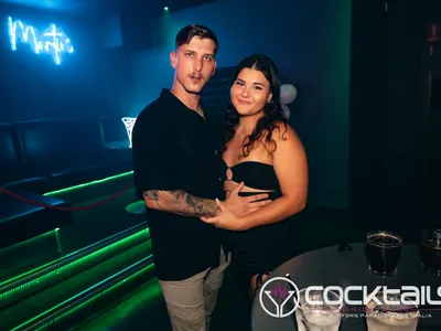 A professional photo of guests enjoying themselves at Cocktails Nightclub from our gallery.