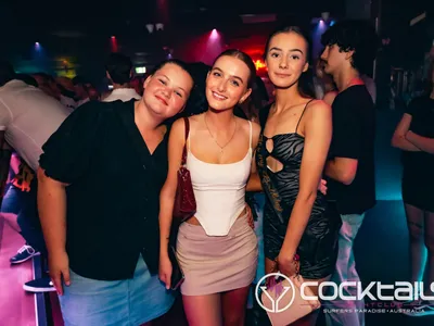 A professional photo of guests enjoying themselves at Cocktails Nightclub from our gallery.