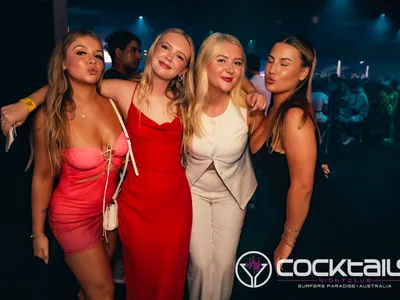 A professional photo of guests enjoying themselves at Cocktails Nightclub from our gallery.