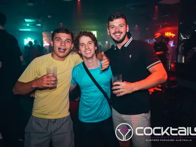 A professional photo of guests enjoying themselves at Cocktails Nightclub from our gallery.