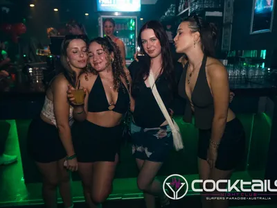 A professional photo of guests enjoying themselves at Cocktails Nightclub from our gallery.