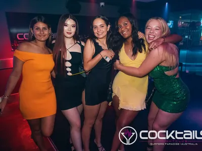 A professional photo of guests enjoying themselves at Cocktails Nightclub from our gallery.