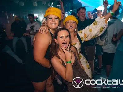 A professional photo of guests enjoying themselves at Cocktails Nightclub from our gallery.