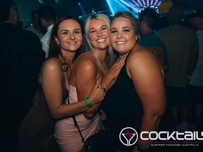 A professional photo of guests enjoying themselves at Cocktails Nightclub from our gallery.