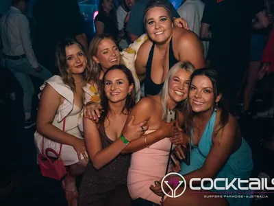 A professional photo of guests enjoying themselves at Cocktails Nightclub from our gallery.