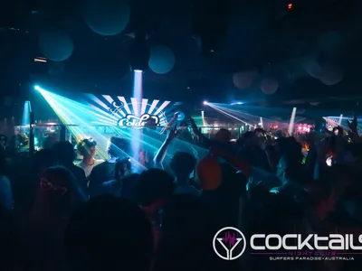 A professional photo of guests enjoying themselves at Cocktails Nightclub from our gallery.