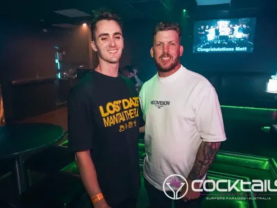 A professional photo of guests enjoying themselves at Cocktails Nightclub from our gallery.