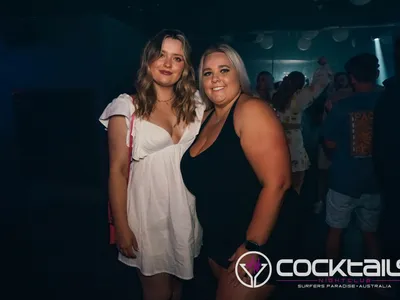 A professional photo of guests enjoying themselves at Cocktails Nightclub from our gallery.