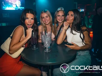 A professional photo of guests enjoying themselves at Cocktails Nightclub from our gallery.