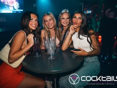 A professional photo of guests enjoying themselves at Cocktails Nightclub from our gallery.