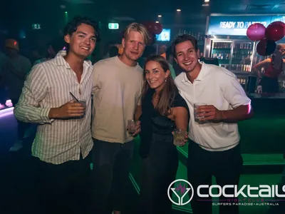 A professional photo of guests enjoying themselves at Cocktails Nightclub from our gallery.