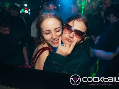 A professional photo of guests enjoying themselves at Cocktails Nightclub from our gallery.