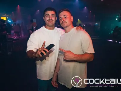 A professional photo of guests enjoying themselves at Cocktails Nightclub from our gallery.