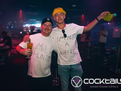 A professional photo of guests enjoying themselves at Cocktails Nightclub from our gallery.