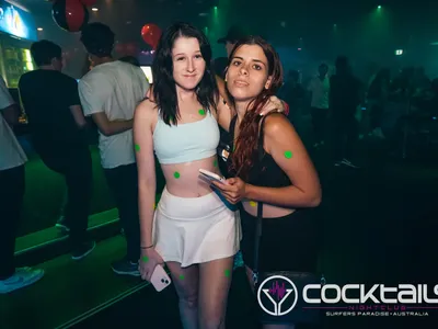 A professional photo of guests enjoying themselves at Cocktails Nightclub from our gallery.