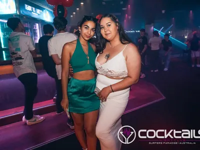 A professional photo of guests enjoying themselves at Cocktails Nightclub from our gallery.