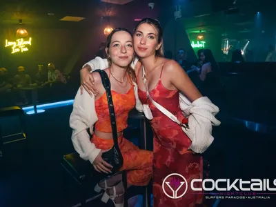 A professional photo of guests enjoying themselves at Cocktails Nightclub from our gallery.