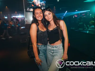 A professional photo of guests enjoying themselves at Cocktails Nightclub from our gallery.