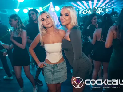 A professional photo of guests enjoying themselves at Cocktails Nightclub from our gallery.