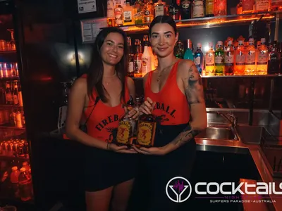 A professional photo of guests enjoying themselves at Cocktails Nightclub from our gallery.