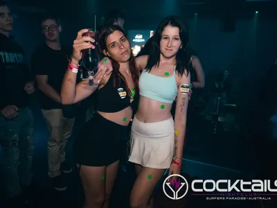 A professional photo of guests enjoying themselves at Cocktails Nightclub from our gallery.