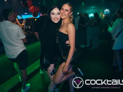 A professional photo of guests enjoying themselves at Cocktails Nightclub from our gallery.