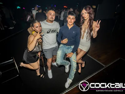 A professional photo of guests enjoying themselves at Cocktails Nightclub from our gallery.