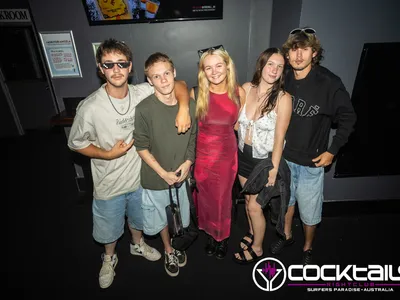 A professional photo of guests enjoying themselves at Cocktails Nightclub from our gallery.