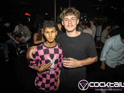 A professional photo of guests enjoying themselves at Cocktails Nightclub from our gallery.