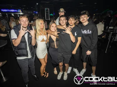 A professional photo of guests enjoying themselves at Cocktails Nightclub from our gallery.