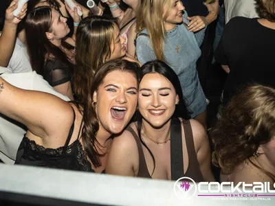 A professional photo of guests enjoying themselves at Cocktails Nightclub from our gallery.