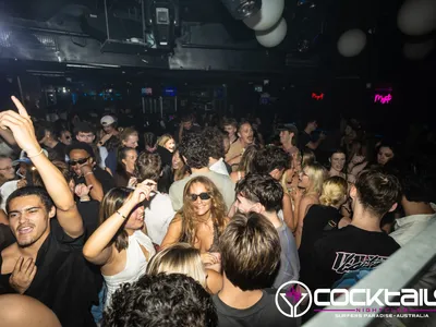 A professional photo of guests enjoying themselves at Cocktails Nightclub from our gallery.