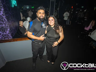 A professional photo of guests enjoying themselves at Cocktails Nightclub from our gallery.