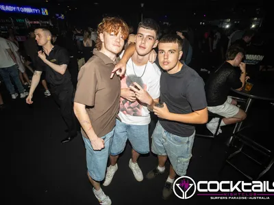 A professional photo of guests enjoying themselves at Cocktails Nightclub from our gallery.