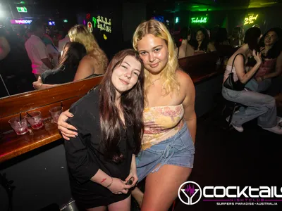 A professional photo of guests enjoying themselves at Cocktails Nightclub from our gallery.