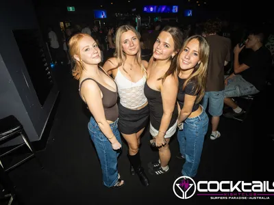 A professional photo of guests enjoying themselves at Cocktails Nightclub from our gallery.