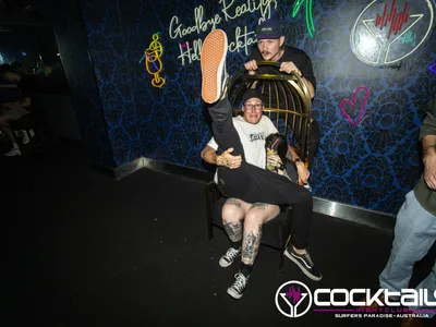 A professional photo of guests enjoying themselves at Cocktails Nightclub from our gallery.