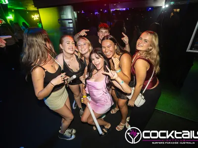 A professional photo of guests enjoying themselves at Cocktails Nightclub from our gallery.