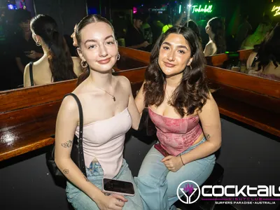 A professional photo of guests enjoying themselves at Cocktails Nightclub from our gallery.