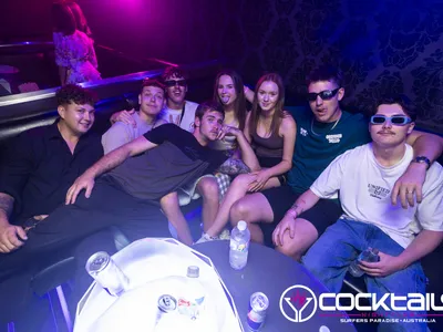 A professional photo of guests enjoying themselves at Cocktails Nightclub from our gallery.