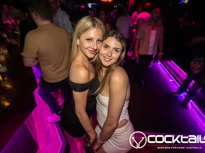 A professional photo of guests enjoying themselves at Cocktails Nightclub from our gallery.