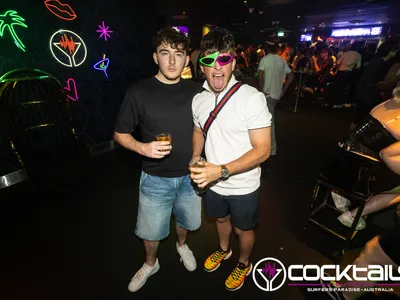 A professional photo of guests enjoying themselves at Cocktails Nightclub from our gallery.