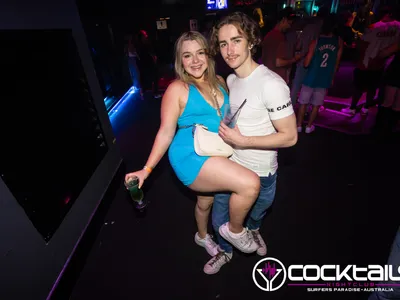 A professional photo of guests enjoying themselves at Cocktails Nightclub from our gallery.