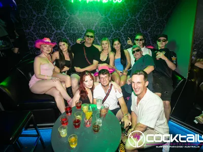 A professional photo of guests enjoying themselves at Cocktails Nightclub from our gallery.