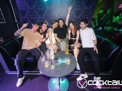 A professional photo of guests enjoying themselves at Cocktails Nightclub from our gallery.