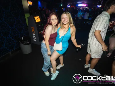 A professional photo of guests enjoying themselves at Cocktails Nightclub from our gallery.