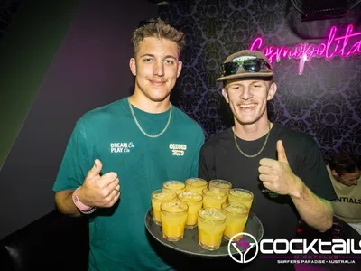 A professional photo of guests enjoying themselves at Cocktails Nightclub from our gallery.