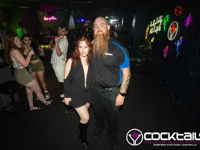 A professional photo of guests enjoying themselves at Cocktails Nightclub from our gallery.