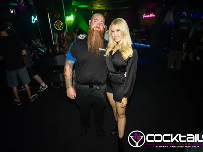 A professional photo of guests enjoying themselves at Cocktails Nightclub from our gallery.